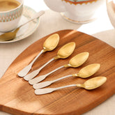 Herdmar Mono Stainless Steel Tea Spoon - Set of 6